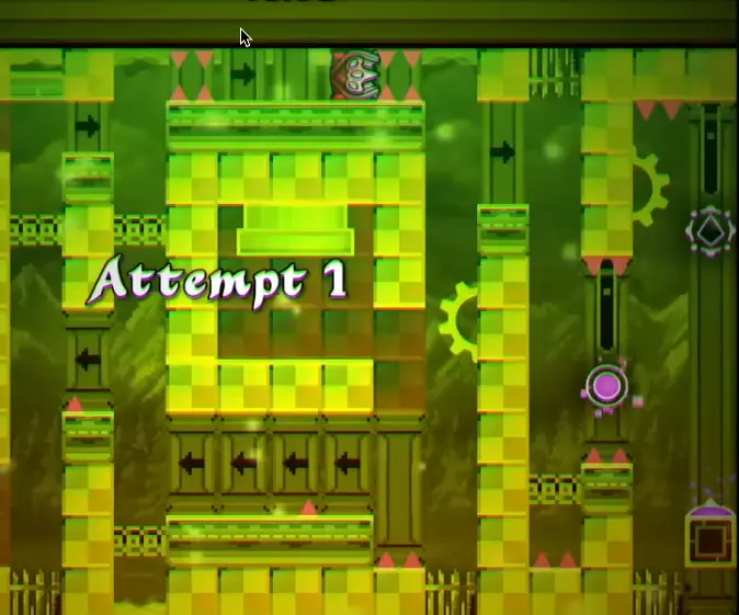 Geometry Dash easiest platformer demon Idling Somewhere