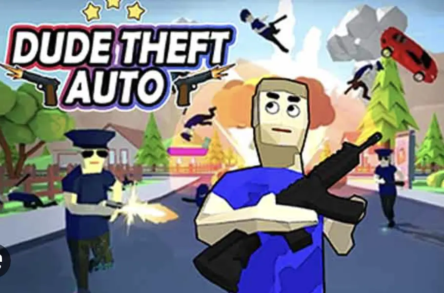 Play Dude Theft Auto online - Action Games