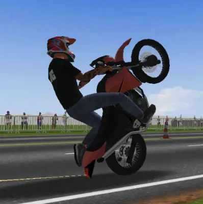 Play Moto Wheelie 3D online - Sports Games