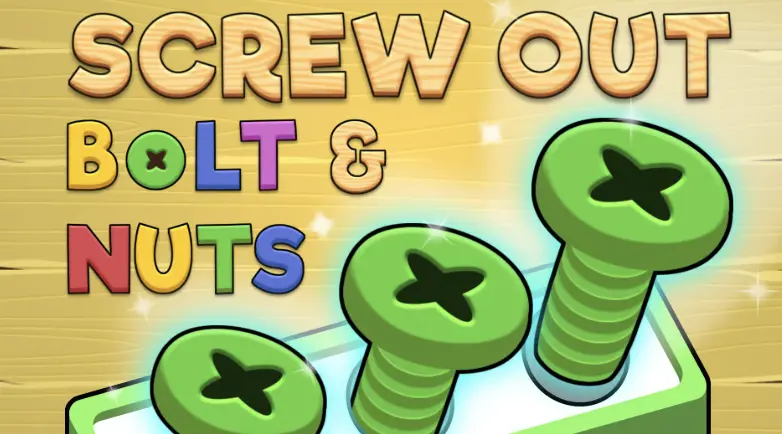 Nuts and Bolts Screwing Puzzle cover