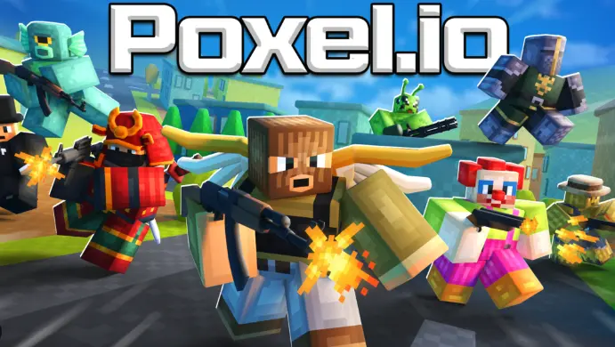 Play Poxel.io online - Action Games